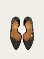 Ferragamo Pump with Gancini detail - Image 6